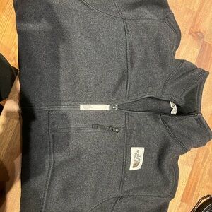 The North Face Charcoal Zip-Up Jacket